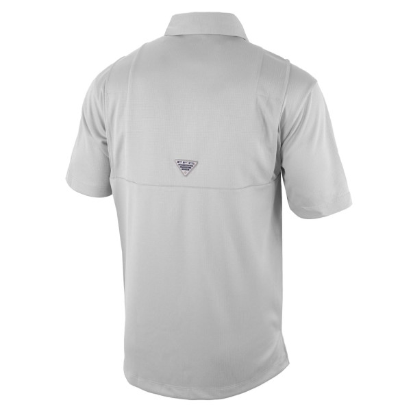 Поло Brooklyn Nets Columbia Gray Omni-Wick Flycaster Pocket