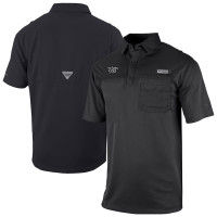 Поло Brooklyn Nets Columbia Black Omni-Wick Flycaster Pocket