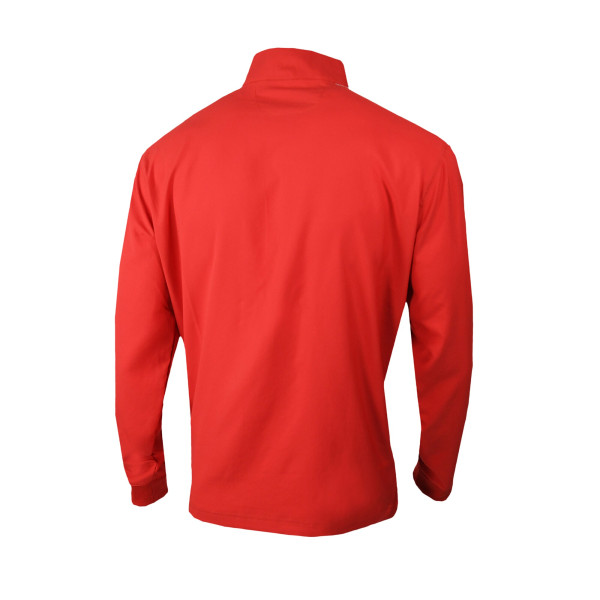 Detroit Pistons Columbia Red Bogeys Paradise Quarter-Zip Pullover