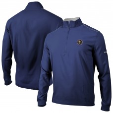 Denver Nuggets Columbia Navy Bogeys Paradise Quarter-Zip Pullover