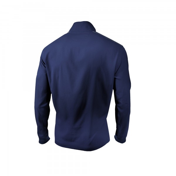 Denver Nuggets Columbia Navy Bogeys Paradise Quarter-Zip Pullover