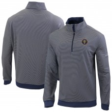 Denver Nuggets Columbia Navy Omni-Wick Even Lie Quarter-Zip Pullover