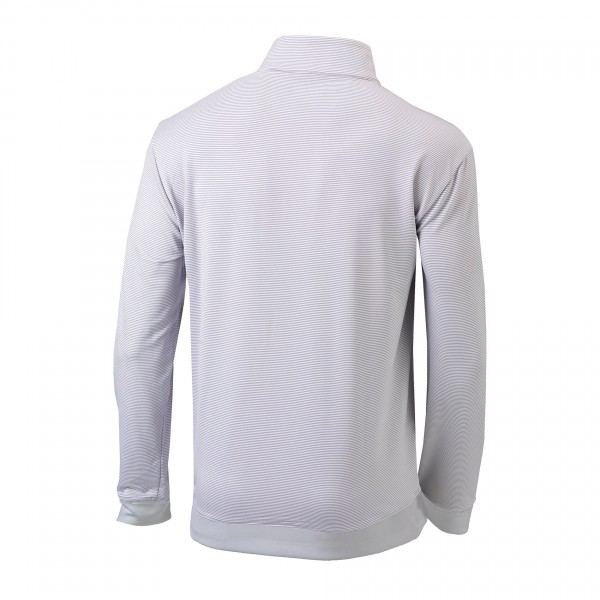 Кофта на короткой молнии Brooklyn Nets Columbia Gray/White Omni-Wick Even Lie
