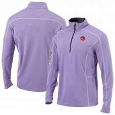 Toronto Raptors Columbia Lavender Omni-Wick Shotgun Quarter-Zip Pullover