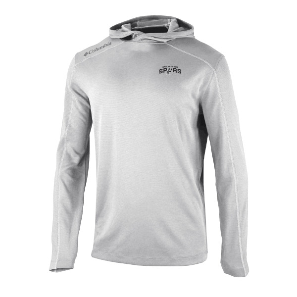 Толстовка San Antonio Spurs Columbia Gray Omni-Wick Shotgun