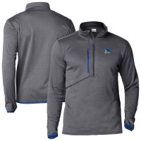 Golden State Warriors Columbia Gray Park View Half-Zip Top