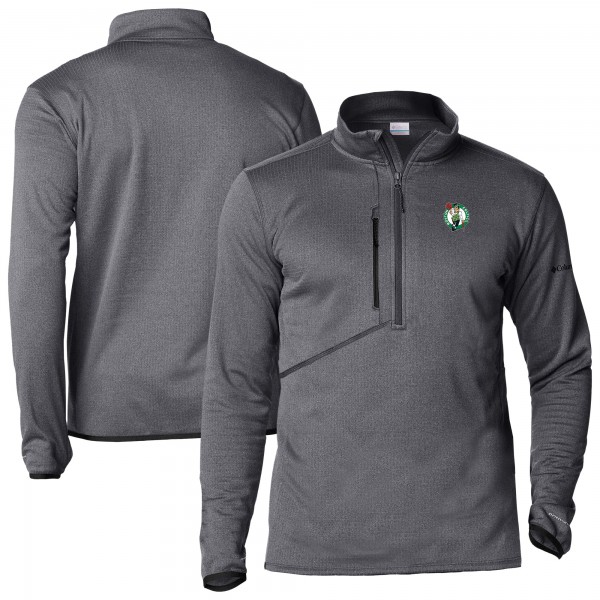 Кофта на короткой молнии Boston Celtics Columbia Park View - Gray