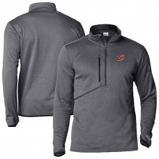Cleveland Cavaliers Columbia Gray Park View Half-Zip Top