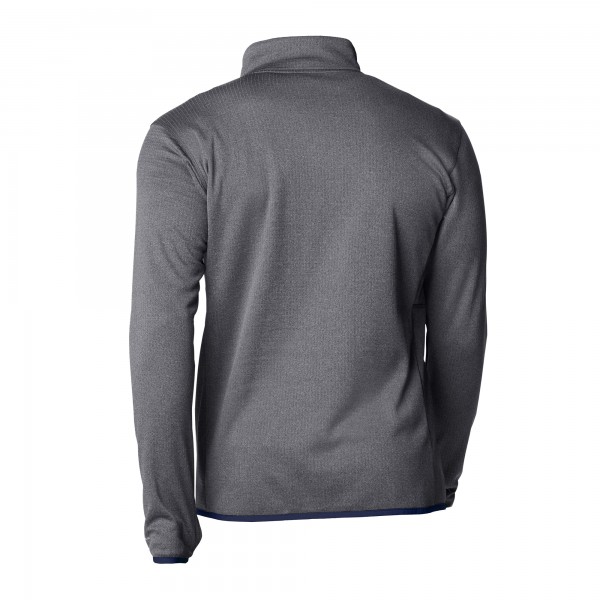 Denver Nuggets Columbia Gray Park View Half-Zip Top