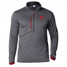 Toronto Raptors Columbia Gray Park View Half-Zip Top