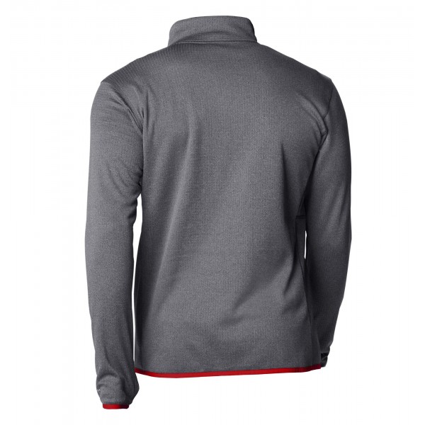 Toronto Raptors Columbia Gray Park View Half-Zip Top
