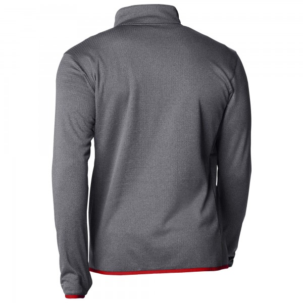 Кофта на короткой молнии Atlanta Hawks Columbia Gray Park View