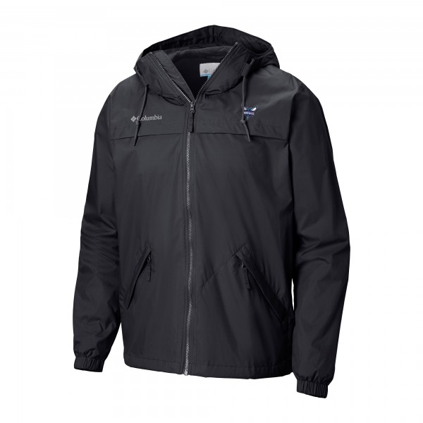 Куртка Charlotte Hornets Columbia Black Oroville Creek Lined
