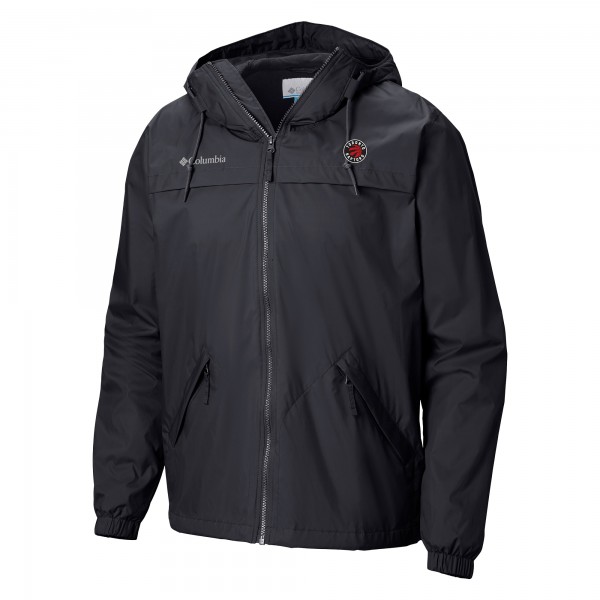 Toronto Raptors Columbia Black Oroville Creek Lined Full-Zip Jacket