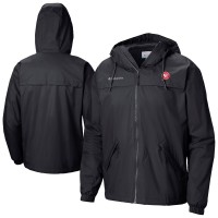 Atlanta Hawks Columbia Black Oroville Creek Lined Full-Zip Jacket