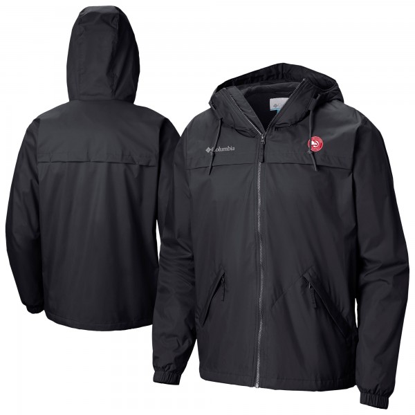 Atlanta Hawks Columbia Black Oroville Creek Lined Full-Zip Jacket