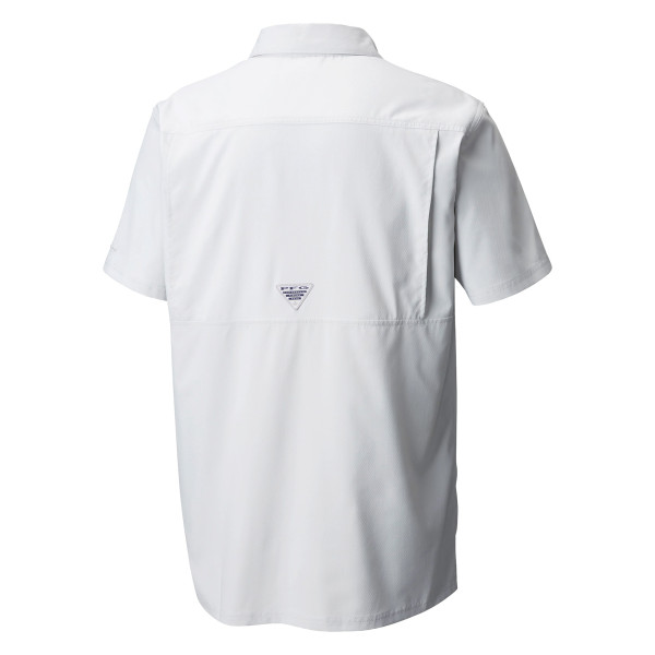 San Antonio Spurs Columbia White Slack Tide Camp Button-Up Shirt