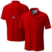 Toronto Raptors Columbia Red Low Drag Offshore Polo