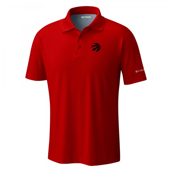 Toronto Raptors Columbia Red Low Drag Offshore Polo