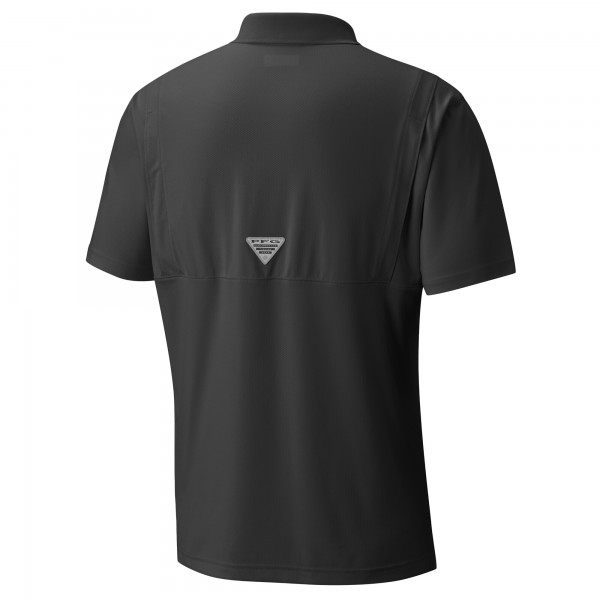 Charlotte Hornets Columbia Black Low Drag Offshore Polo