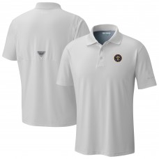 Denver Nuggets Columbia White Low Drag Offshore Polo