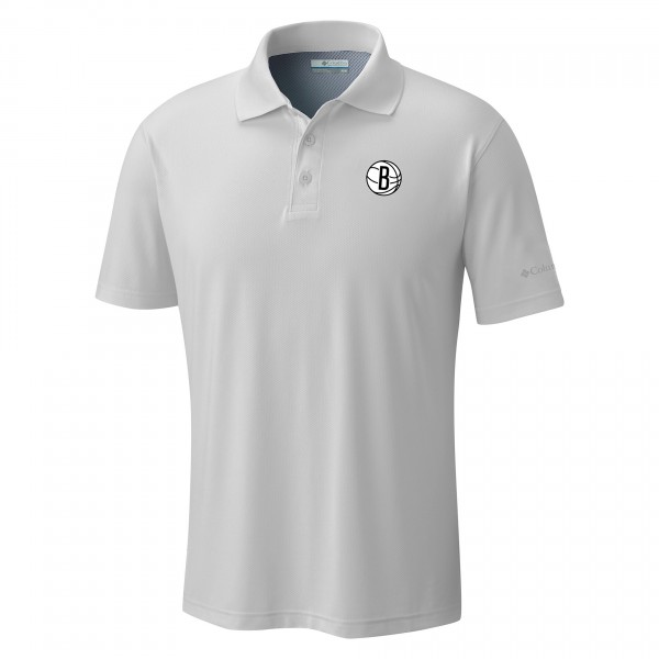 Поло Brooklyn Nets Columbia White Low Drag Offshore