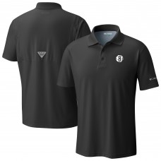 Поло Brooklyn Nets Columbia Black Low Drag Offshore