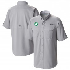 Boston Celtics Columbia Gray Omni-Wick Low Drag Offshore Button-Up Shirt