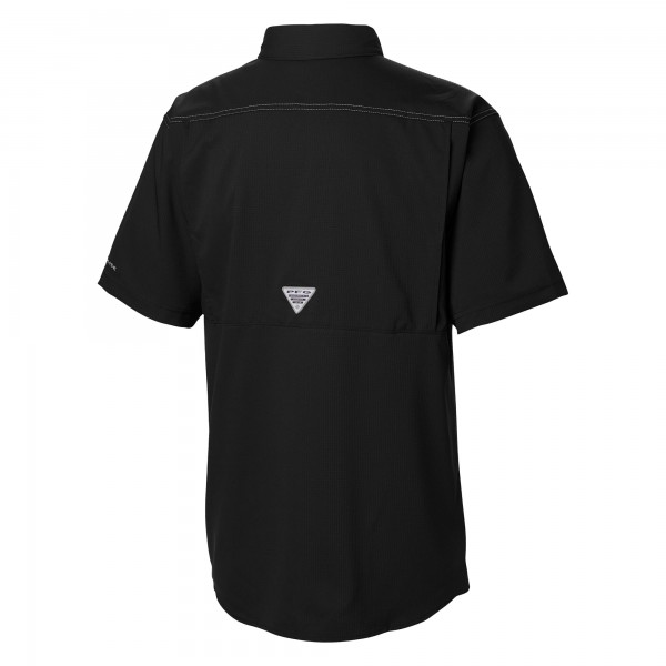 Charlotte Hornets Columbia Black Omni-Wick Low Drag Offshore Button-Up Shirt