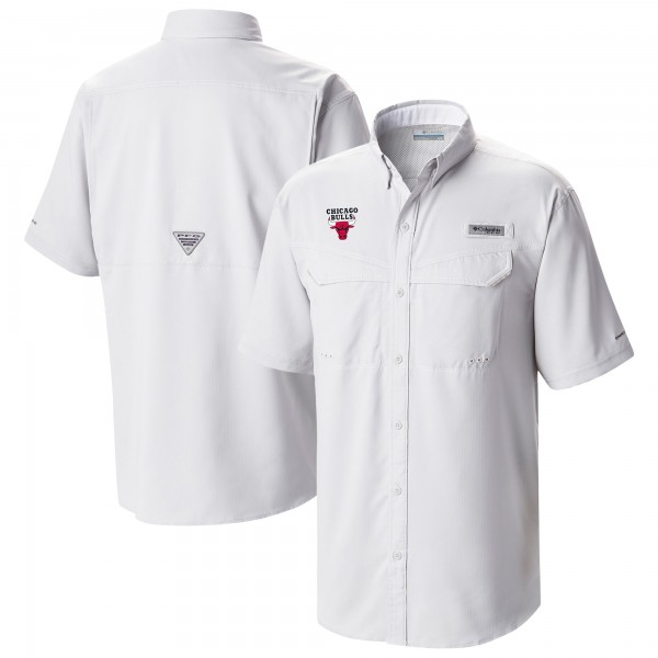 Рубашка с коротким рукавом Chicago Bulls Columbia White Omni-Wick Low Drag Offshore
