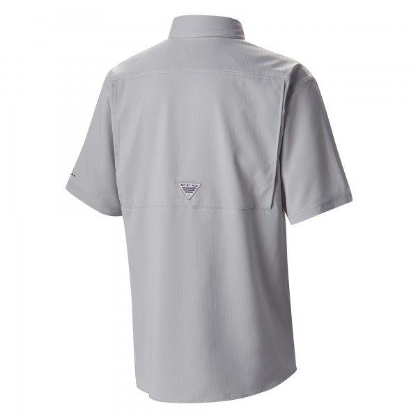 Chicago Bulls Columbia Gray Omni-Wick Low Drag Offshore Button-Up Shirt