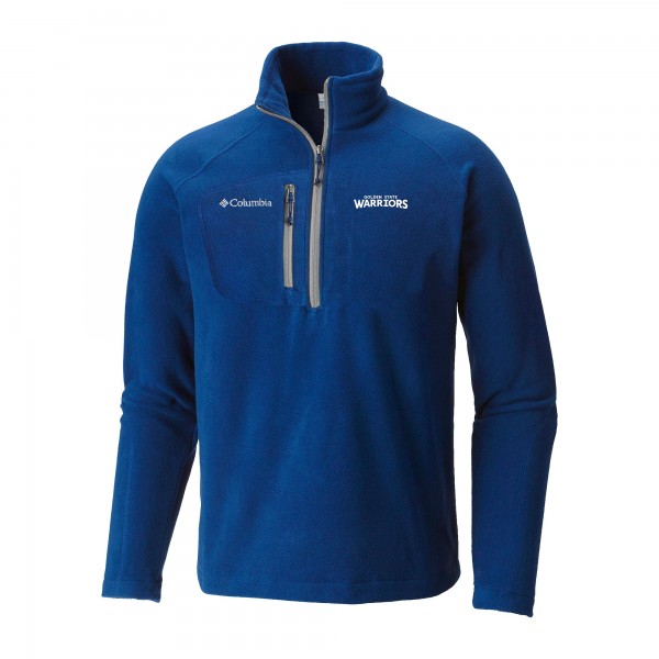 Кофта на короткой молнии Golden State Warriors Columbia Fast Trek III Fleece - Royal