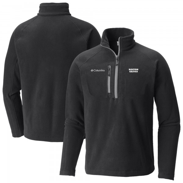 Кофта на короткой молнии Boston Celtics Columbia Fast Trek III Fleece - Black