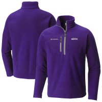 Кофта на короткой молнии Charlotte Hornets Columbia Purple Fast Trek III Fleece
