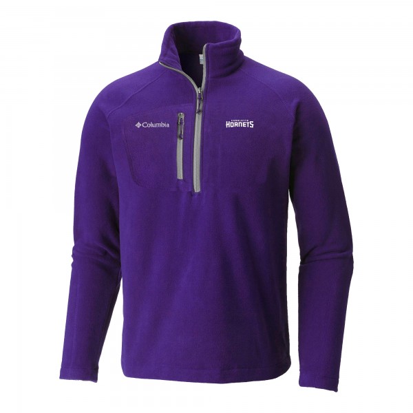 Кофта на короткой молнии Charlotte Hornets Columbia Purple Fast Trek III Fleece