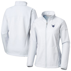 Женская куртка Charlotte Hornets Columbia White Kruser Ridge II Softshell Full-Zip