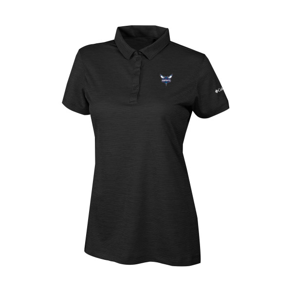 Женская поло Charlotte Hornets Columbia Black Omni-Wick Set II