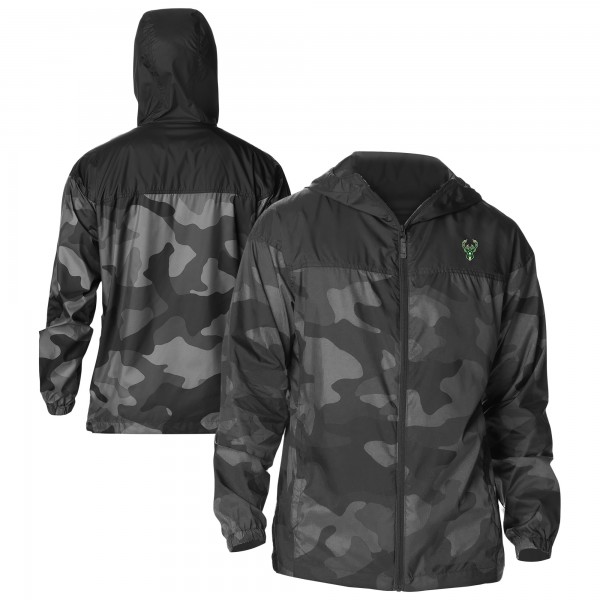 Ветровка Milwaukee Bucks Columbia Flash Challenger - Black