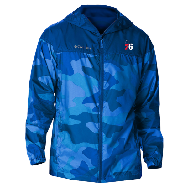Ветровка Philadelphia 76ers Columbia Blue Flash Challenger Jacket