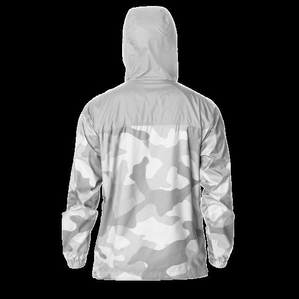 Philadelphia 76ers Columbia Gray Flash Challenger Windbreaker Jacket