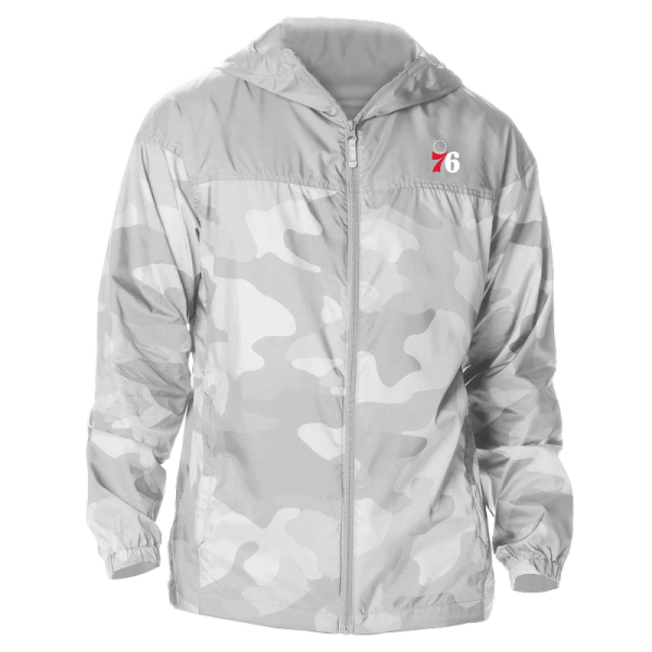 Ветровка Philadelphia 76ers Columbia Gray Flash Challenger Jacket