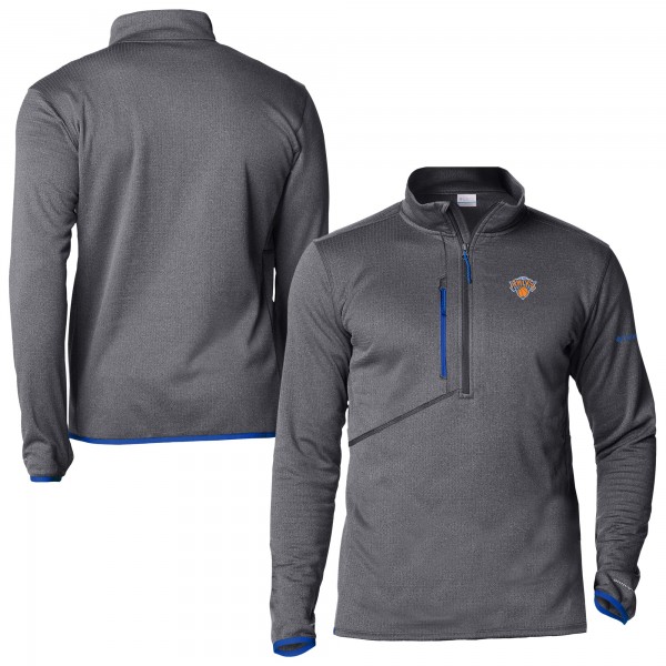 Кофта на короткой молнии New York Knicks Columbia Park View Fleece - Blue