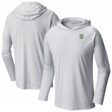 Milwaukee Bucks Columbia White PFG Super Terminal Tackle Hoodie