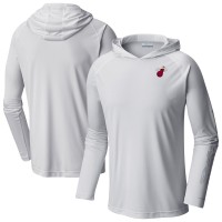 Толстовка Miami Heat Columbia White PFG Super Terminal Tackle