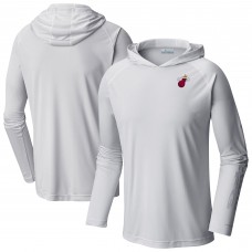 Толстовка Miami Heat Columbia White PFG Super Terminal Tackle