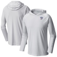 Толстовка Oklahoma City Thunder Columbia White PFG Super Terminal Tackle