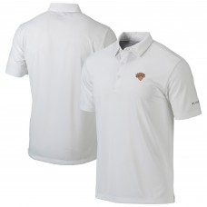 New York Knicks Columbia White Omni-Wick Drive Polo