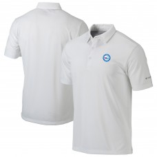 Philadelphia 76ers Columbia White Omni-Wick Drive Polo