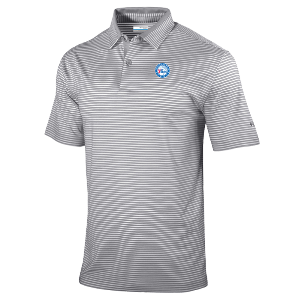 Поло Philadelphia 76ers Columbia Gray Omni-Wick Golden Hills