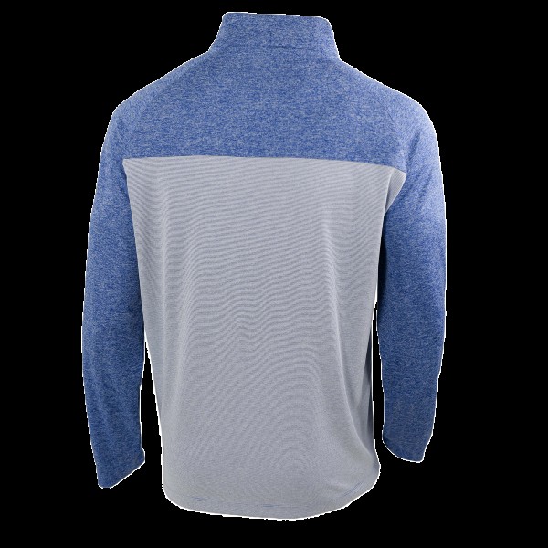 Philadelphia 76ers Columbia Blue Omni-Wick Rockin It Quarter-Zip Top